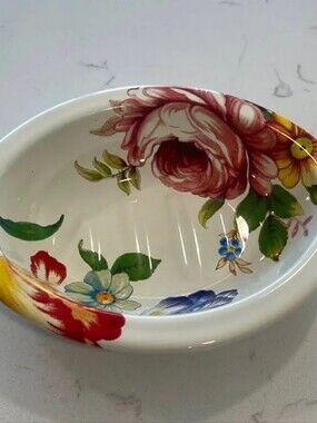 Mackenzie childs Flower Market Enamel Simply Soap Dish